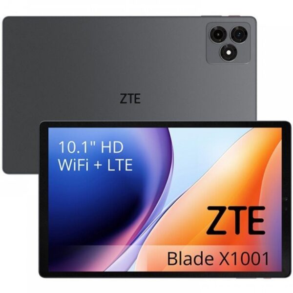 Tablet ZTE Tab Blade X1001 10.1"/ 4GB/ 64GB/ Octacore/ 4G/ Gris 6902176144806 P606T07 ZTE-TAB BLD X1001 4-64 BK