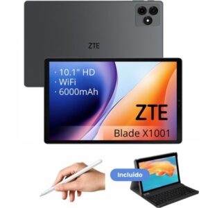 Tablet ZTE Tab Blade X1001W 10.1"/ 4GB/ 128GB/ Octacore/ Gris/ Incluye Teclado y Stylus Pen 6902176157424 P606T07W ZTE-TAB BLD X1001W 4-128BKTP