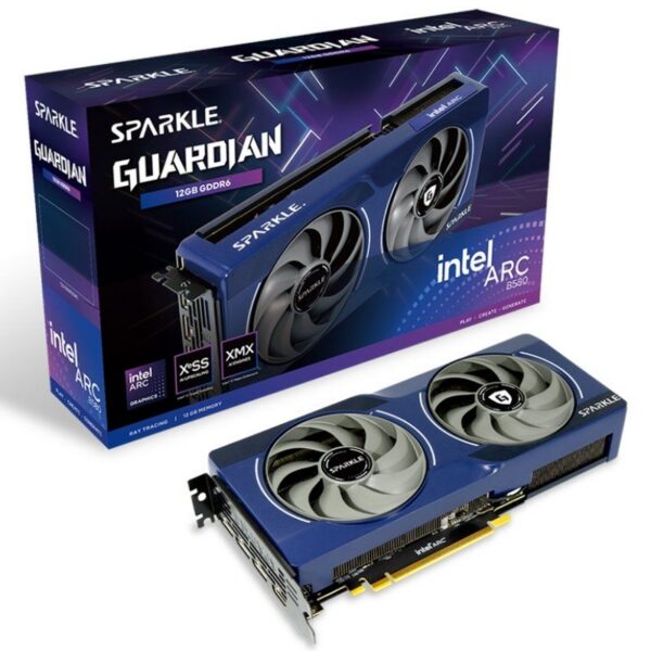Tarjeta Gráfica Sparkle Intel Arc B580 Guardian/ 12GB GDDR6 4711342290924 1A1-S00427300G SPK-GF ARC B580 GU 12G