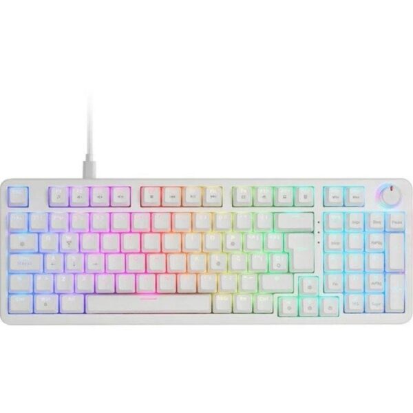 Teclado Gaming Mecánico Mars Gaming MKPROBES/ Switch Azul/ Blanco 8435693110439 MKPROWBES TAC-TEC MKPROBES WH