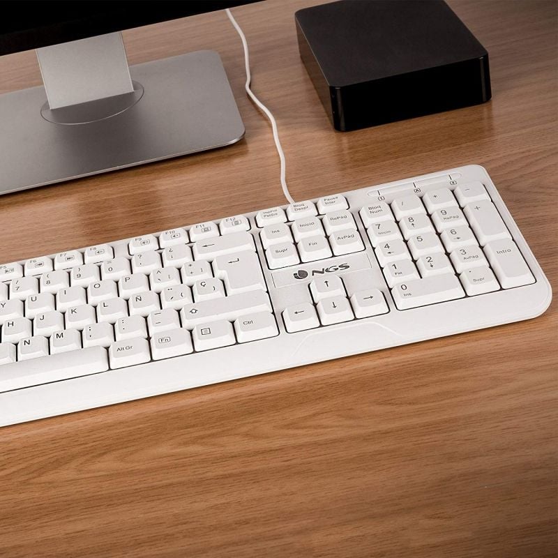 Teclado NGS Spike/ Blanco - Imagen 4