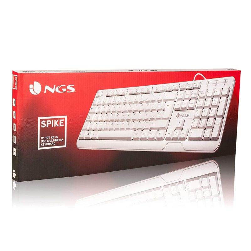 Teclado NGS Spike/ Blanco - Imagen 5