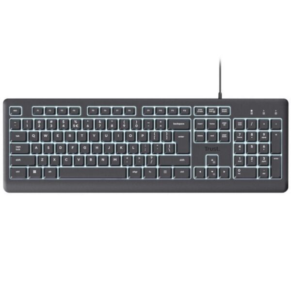 Teclado Trust Primo 25821 8713439258219 25821 TRU-TEC PRIMO ILLUMI BK