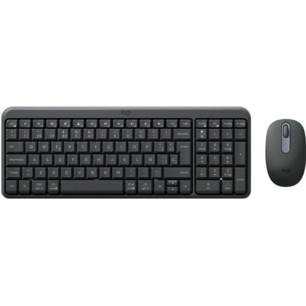 Teclado y Ratón Inalámbricos Logitech Wireless Combo MK250 5099206130807 920-013543 LOG-DESK MK250 INAL COM BK