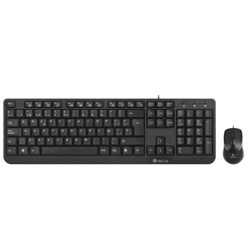 Teclado y Ratón NGS Cocoa KIT/ Portugués 8435430609707 COCOAKITPORTUGUESE NGS-TEC SET COCOAKIT PT