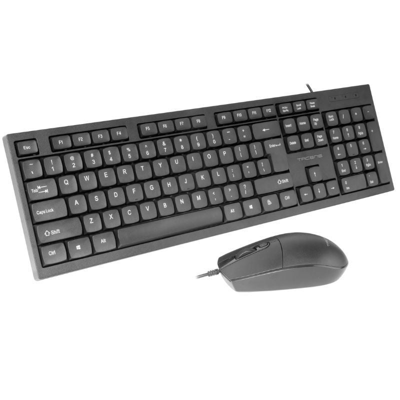 Teclado y Ratón Tacens ACP02/ Negro 8435693113003 ACP02ES TAC-TEC ACP02