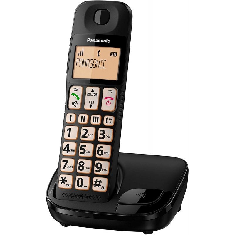 Teléfono Inalámbrico Panasonic KX-TGE310SP/ Negro - Imagen 4