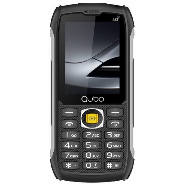 Teléfono Móvil Rugerizado Qubo ST-002 para Personas Mayores/ Negro 6944762701840 ST-002 4G QUB-TEL ST-002 BK