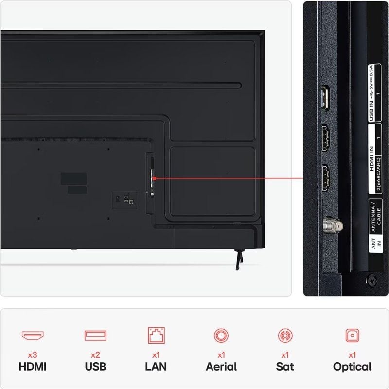 Televisor LG UHD 75UA75006LA 75"/ Ultra HD 4K/ Smart TV/ WiFi - Imagen 3