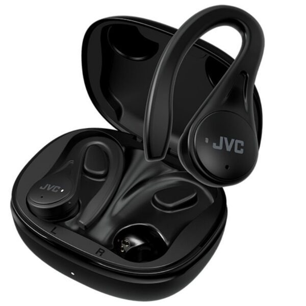 Auriculares Bluetooth JVC HA-EC25T con estuche de carga/ Autonomía 7.5h/ Negros 4975769472176 HA-EC25T-N JVC-AUR HA-EC25T BK