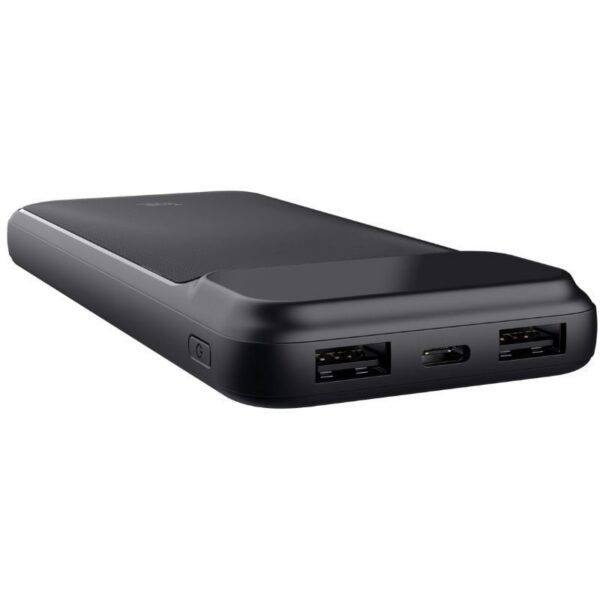 Batería Externa/Powerbank Trust Avala 10000mAh/ 20W 8713439258820 25882 TRU-BAT AVALA 10000 BK