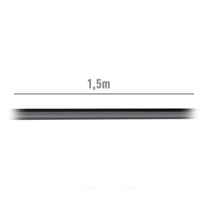 Cable Alimentación Forma 8 Aisens A132-0173/ CEE7/16 Macho - C7 Hembra/ Hasta 1500W/ 1.5m/ Negro - Imagen 3