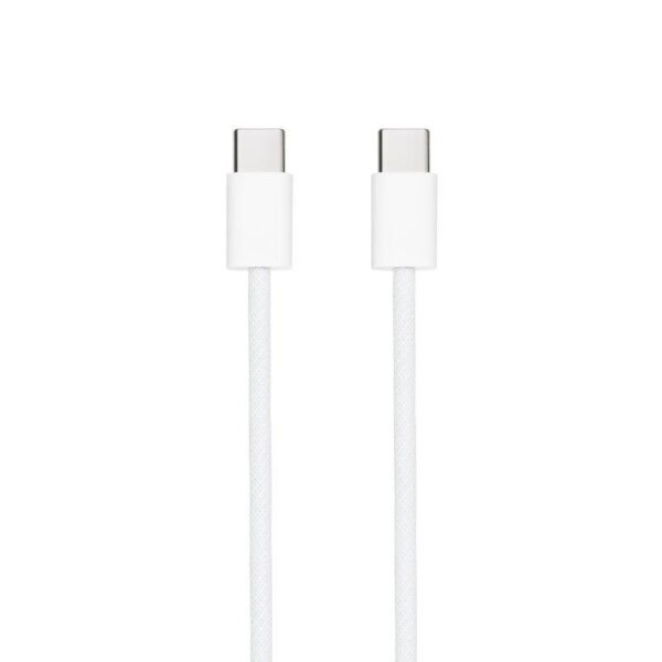 Cable USB 2.0 Tipo-C Nanocable 10.01.6002-CO/ USB Tipo-C Macho - USB Tipo-C Macho/ Hasta 60W/ 480Mbps/ 2m/ Blanco 8433281014350 10.01.6002-CO NAN-CAB 10 01 6002-CO
