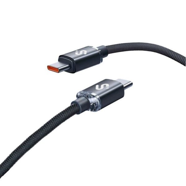 Cable USB 2.0 Tipo-C Subblim Optimus/ USB Tipo-C Macho - USB Tipo-C Macho/ Hasta 60W/ 480Mbps/ 2m/ Negro 8436586743543 SUBCAB-C06002 SUB-CAB SUBCAB-C06002