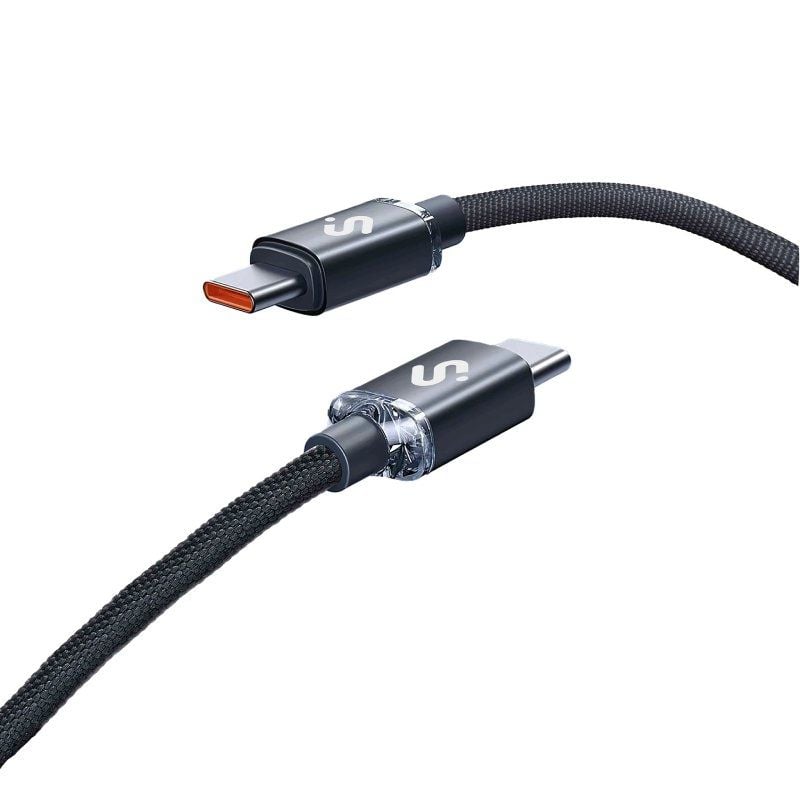 Cable USB 2.0 Tipo-C Subblim Optimus/ USB Tipo-C Macho - USB Tipo-C Macho/ Hasta 60W/ 480Mbps/ 2m/ Negro 8436586743543 SUBCAB-C06002 SUB-CAB SUBCAB-C06002