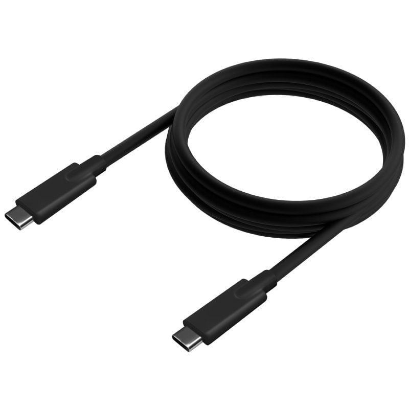 Cable USB 3.2 Tipo-C Aisens A107-0707 5GBPS 3A 60W/ USB Tipo-C Macho - USB Tipo-C Macho/ Hasta 60W/ 5Gbps/ 5m/ Negro - Imagen 2