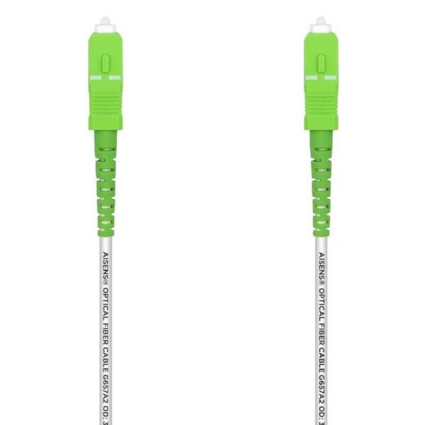 Cable de Fibra Óptica G657A2 3.0 Aisens A152-0499/ LSZH/ 15m/ Blanco 8436574705669 A152-0499 AIS-CAB A152-0499
