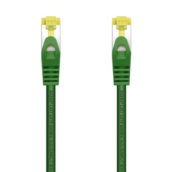 Cable de Red RJ45 SFTP Aisens A146-0480 Cat.7/ 25cm/ Verde 8436574705317 A146-0480 AIS-CAB A146-0480