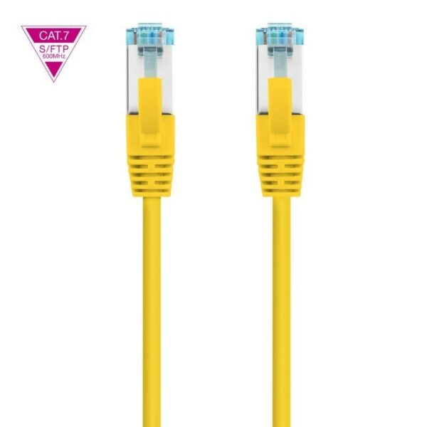Cable de Red RJ45 SFTP Nanocable 10.20.1700-L25-Y Cat.7/ LSZH/ 25cm/ Amarillo 8433281011540 10.20.1700-L25-Y NAN-CAB 10 20 1700-L25-Y