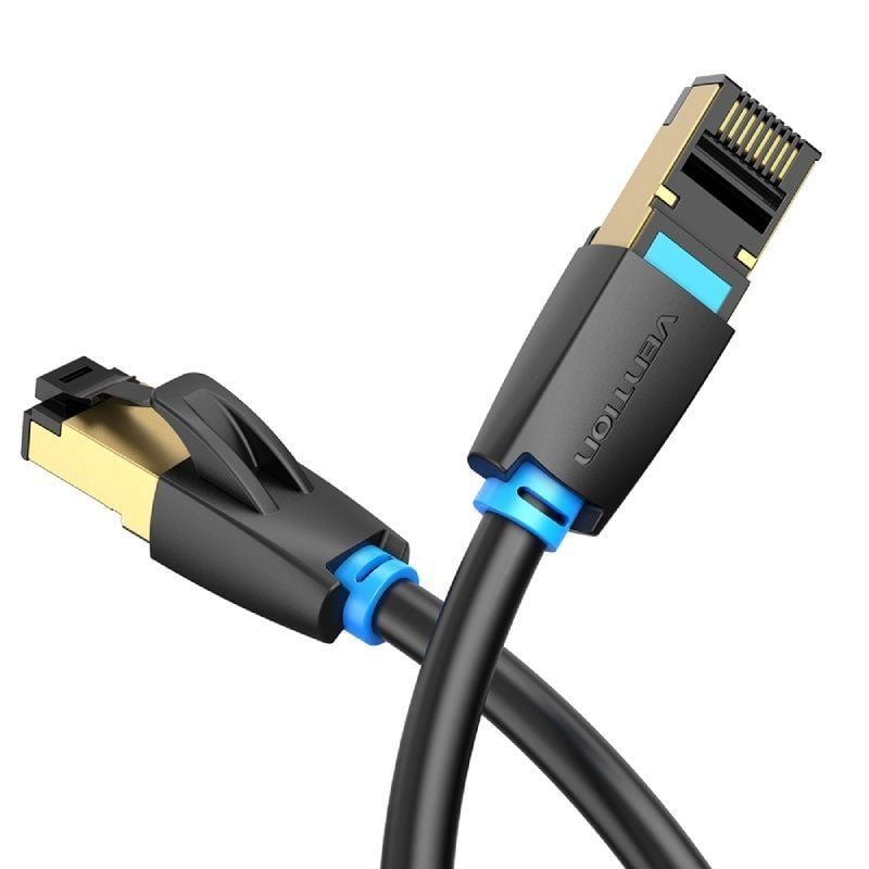 Cable de Red RJ45 SFTP Vention IKABH Cat.8/ 2m/ Negro - Imagen 3