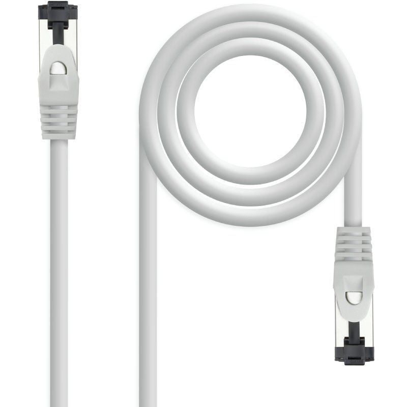 Cable de Red RJ45 SSTP Nanocable 10.20.2001 Cat.8.1/ 1m/ Gris 8433281015890 10.20.2001 NAN-CAB 10 20 2001