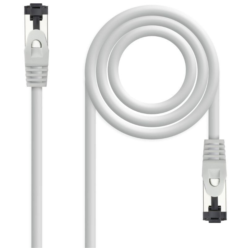 Cable de Red RJ45 SSTP Nanocable 10.20.2010 Cat.8.1/ 10m/ Gris 8433281016101 10.20.2010 NAN-CAB 10 20 2010