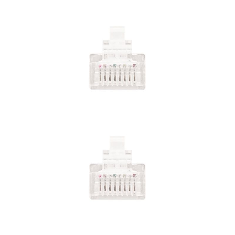 Cable de Red RJ45 UTP Nanocable 10.20.0401-W Cat.6/ 1m/ Blanco - Imagen 3