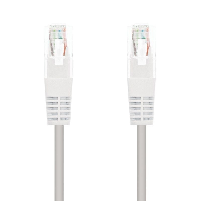 Cable de Red RJ45 UTP Nanocable 10.20.0401-W Cat.6/ 1m/ Blanco 8433281003668 10.20.0401-W NAN-CAB 10 20 0401-W