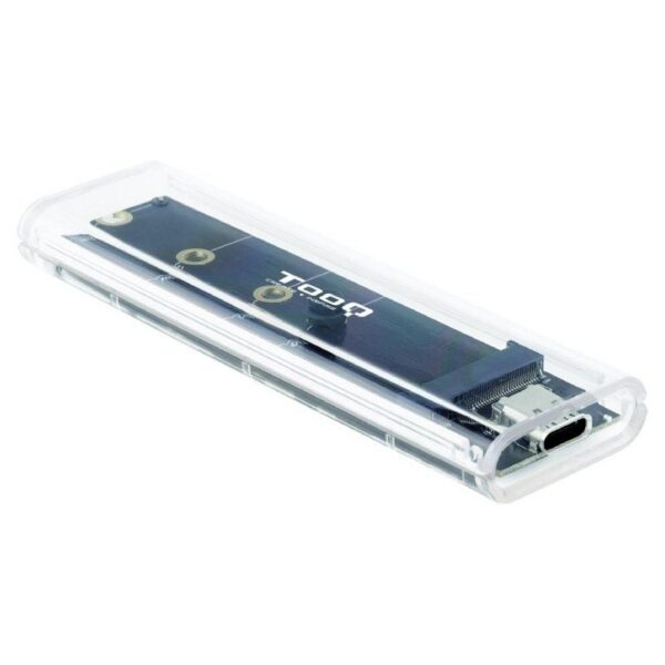 Caja Externa para Disco SSD M.2 NVMe TooQ TQE-2200/ USB 3.1 Gen2/ Sin tornillos 8433281013209 TQE-2200 TOO-CAJA TQE-2200