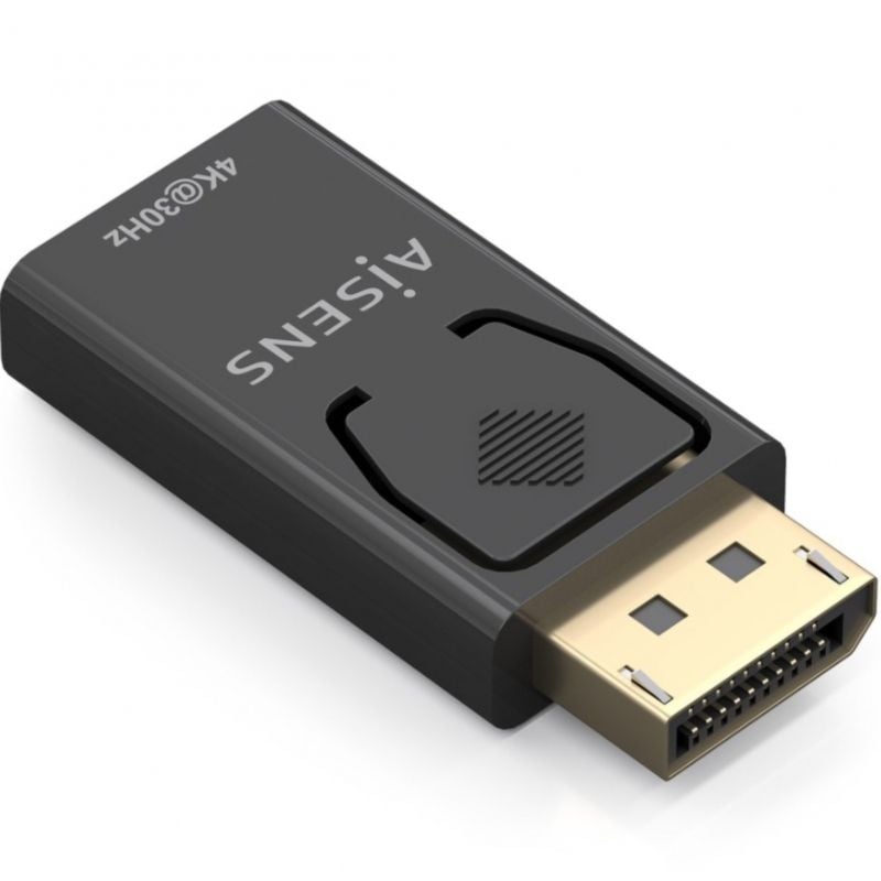 Conversor Aisens A125-0949/ DisplayPort Macho - HDMI Hembra/ Negro 8435739903384 A125-0949 AIS-ADP A125-0949
