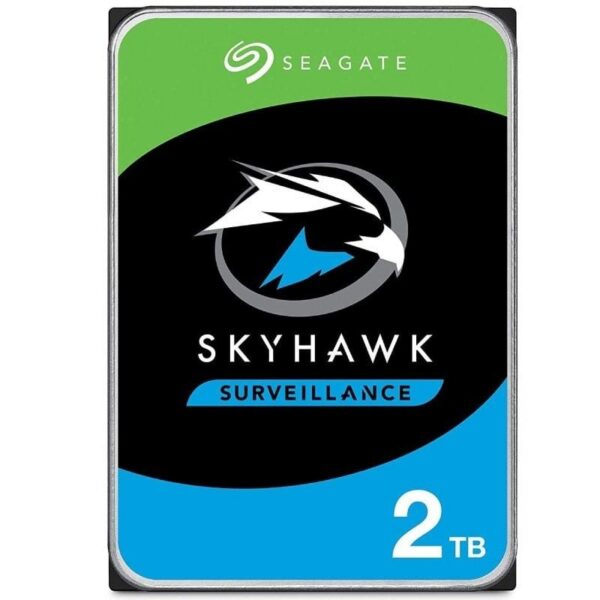 Disco Duro Seagate SkyHawk Surveillance 2TB/ 3.5"/ SATA III/ 256MB 8719706028240 ST2000VX017 SEA-HDD SKYHAWK SURV 2TB
