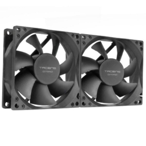 Pack 2 Ventiladores Tacens AF8X2/ 8cm 8435693112198 AF8X2 TAC-REF AF8X2 BK