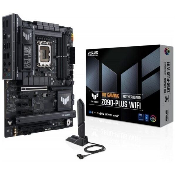 Placa Base Asus TUF GAMING Z890-PLUS WIFI/ Socket 1851/ DDR5/ PCIe 5.0 4711387763926 90MB1IQ0-M0EAY0 ASU-PB TUF GAM Z890-P WI