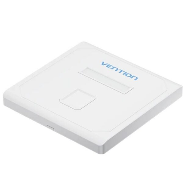 Placa de Pared Keystock Vention IFDW0/ 1 Puertos RJ45 6922794781023 IFDW0 VEN-PLUG IFDW0