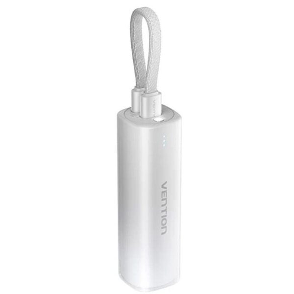 Powerbank 5000mAh Vention FHWM0/ 20W/ Gris/ Incluye Cable USB Tipo-C y Lightning 6922794715400 FHWM0 VEN-BAT FHWM0