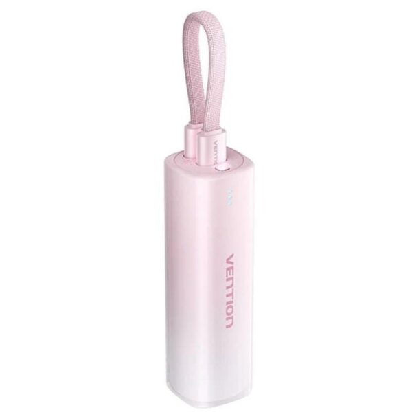 Powerbank 5000mAh Vention FHWR0/ 20W/ Rosa 6922794716094 FHWR0 VEN-BAT FHWR0
