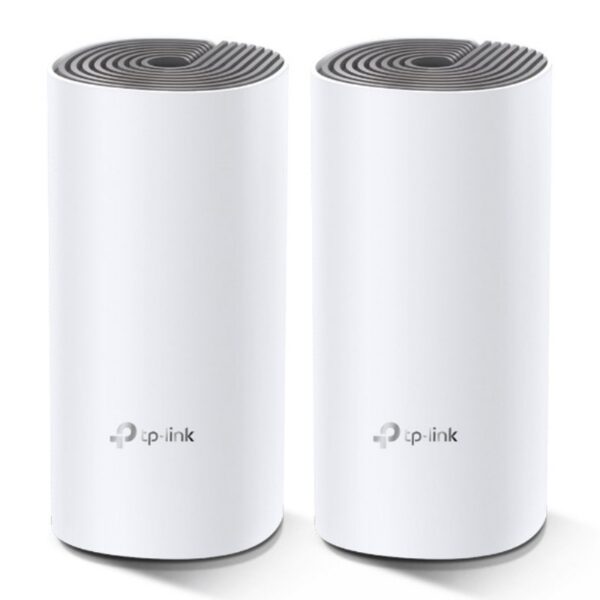 Sistema Mesh TP-Link Deco E4 1200Mbps/ 2.4GHz 5GHz/ Pack de 2 6935364085438 DECO E4(2-PACK) V2 TPL-PUNTO DECO E4 2U V2