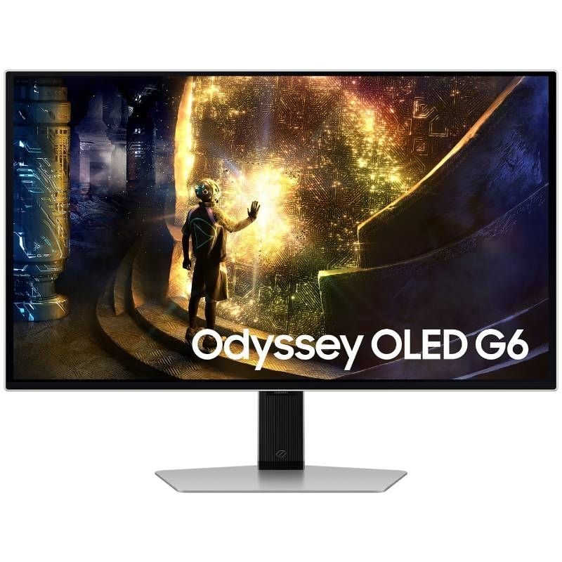Smart Monitor Gaming Samsung OLED Odyssey G6 S27DG610SU 27"/ QHD/ 0.03ms/ 240Hz/ VA/ Regulable en altura/ Smart TV/ Plata 8806095810676 LS27DG610SUXEN SAM-M S27DG610SU