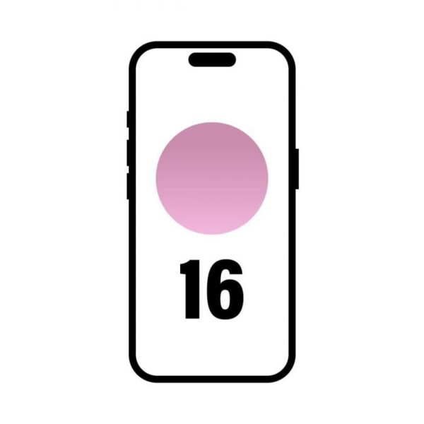 Smartphone Apple iPhone 16 128GB/ 6.1"/ 5G/ Rosa 195949822254 MYEA3QL/A APL-IPHONE MYEA3QL/A