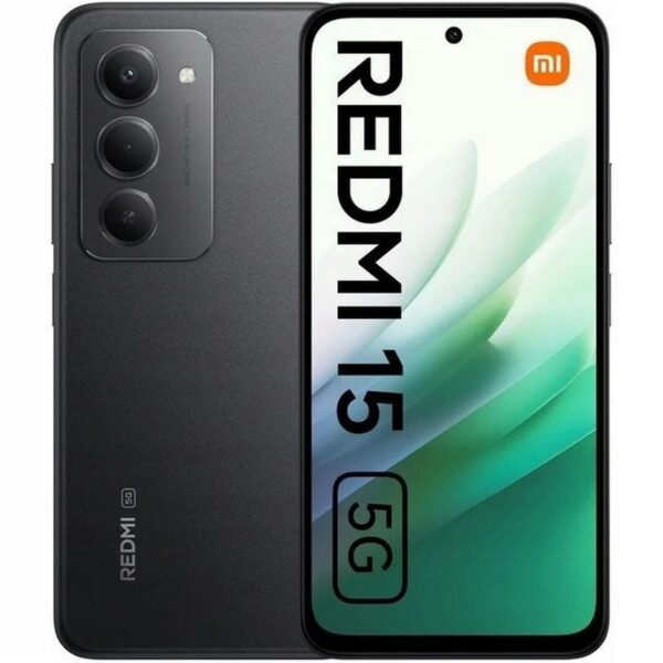 Smartphone Xiaomi Redmi 15 8GB/ 256GB/ 6.9"/ 5G/ Negro 6932554453008 MZB0L6GEU XIA-SP REDMI 15 5G 8-256 BK