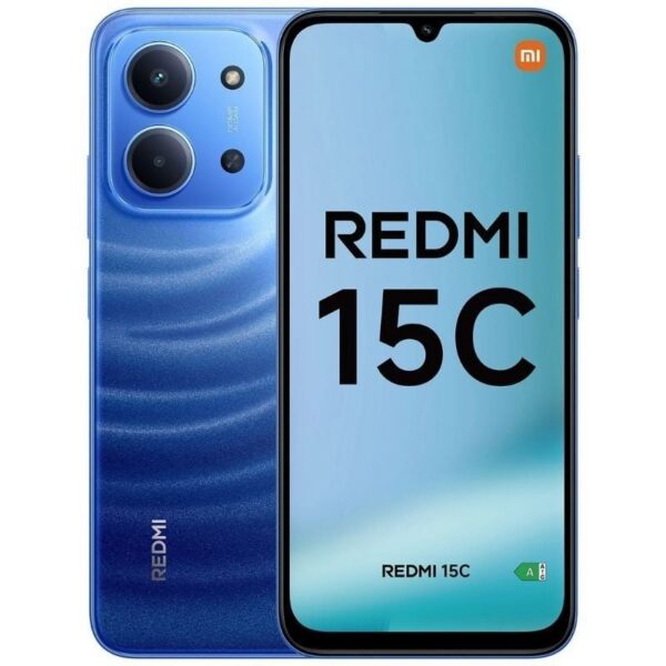 Smartphone Xiaomi Redmi 15C 8GB/ 256GB/ 6.9"/ Azul 6932554455361  XIA-SP REDMI 15C 8-256 BL