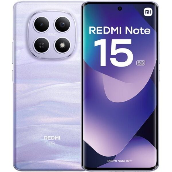 Smartphone Xiaomi Redmi Note 15 12GB/ 512GB/ 6.77"/ 5G/ Purpura 6932554487829 MZB0MX6EU XIA-SP NOTE15 5G 12-512 PUR