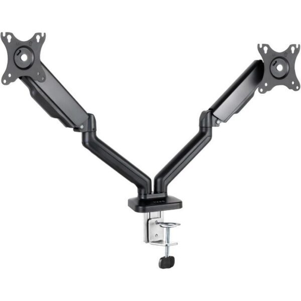 Soporte de Mesa para 2 Monitores TooQ DB5132TNR-B/ Giratorio/ Inclinable/ hasta 9kg 8433281013711 DB5132TNR-B TOO-SOPORTE DB5132TNR-B