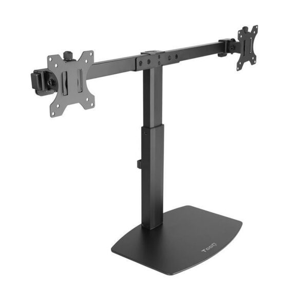 Soporte de Sobremesa para 2 Monitores TooQ DB1727TN-B/ Giratorio/ Inclinable/ hasta 6kg 8433281008410 DB1727TN-B TOO-SOPORTE DB1727TN-B