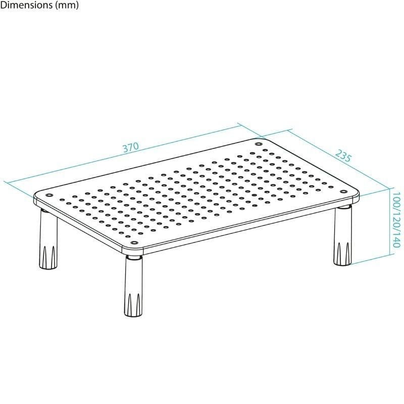 Soporte para Monitor TooQ TQMR086/ hasta 20kg - Imagen 2