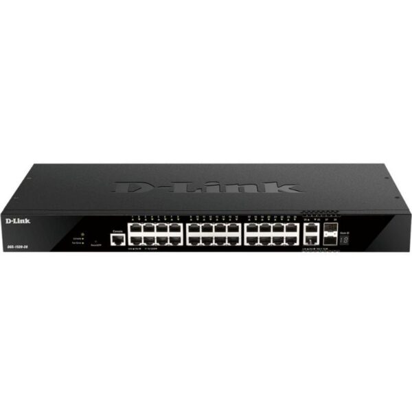 Switch Gestionable D-Link DGS-1520-28/E 24 Puertos/ RJ-45 10/100/1000/ SFP 790069472015 DGS-1520-28/E DLK-SWITCH DGS-1520-28 E