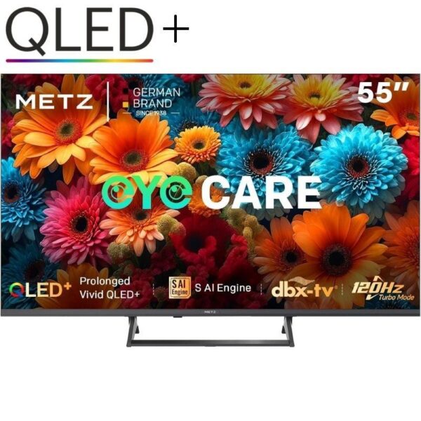 Televisor Metz QLED+ 55MQF7500Z 55"/ Ultra HD 4K/ Smart TV/ WiFi 4057313024618 55MQF7500Z METZ-TV 55MQF7500Z