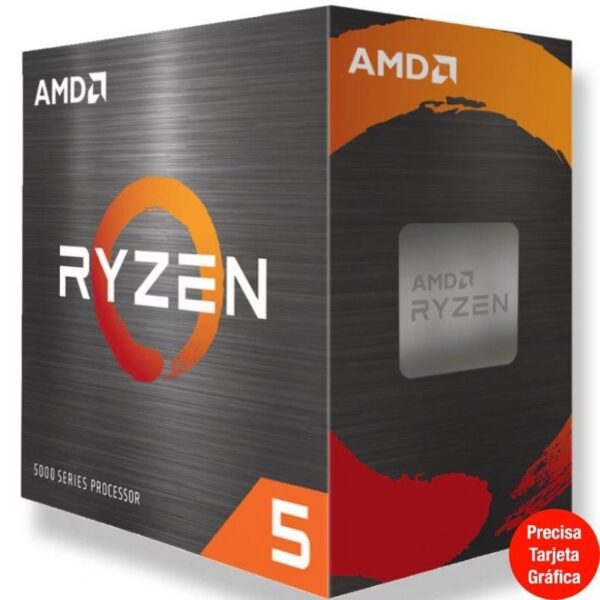 Procesador AMD Ryzen 5 5600X 3.70GHz Socket AM4 730143312042 100-100000065BOX AMD-RYZEN 5 5600X 3 7GHZ