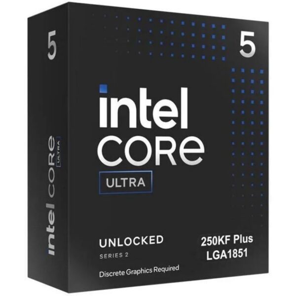 Procesador Intel Core Ultra 5-250KF Plus 4.2 GHz Socket 1851 5032037284745 BX80768250KF ITL-ULTRA 5 250KF P 4 2GHZ