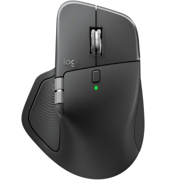 Ratón Ergonómico Inalámbrico Logitech MX Master 4/ Batería recargable/ Hasta 8000 DPI/ Grafito 5099206133082 910-007562 LOG-MOU MX MASTER 4 BK